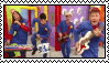 Gif of Movers dancing while playing instruments